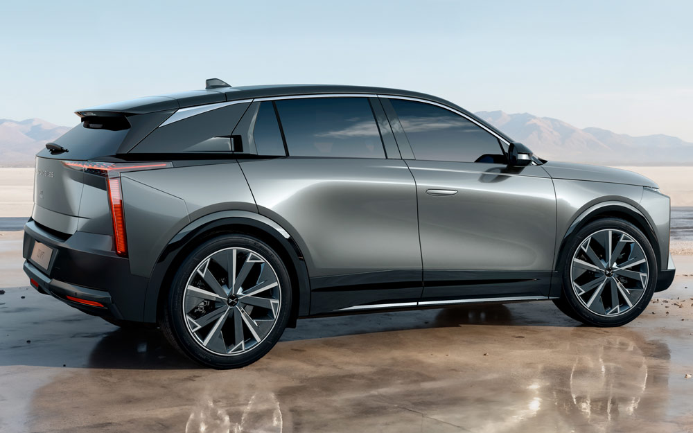 Laterale della DS N 7 Color Grigio Palladio Laterale della DS N 7 Color Grigio Palladio